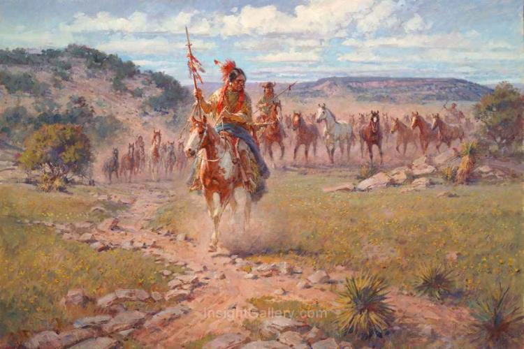 Comanche Spring ~ Signed & Numbered Giclee by Roy Andersen (1930-2019)